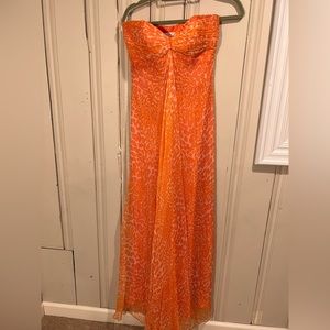 Shelli Segal Coral Gown